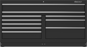 BOXO OSM 68" 10 Drawer Double Base Cabinet - Trim Variations Available