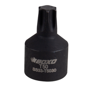 BOXO 3/8" Low Profile Impact Torx Bit Socket - Sizes T40 to T50